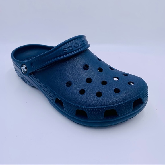 CROCS Shoes - Crocs clogs Classic adult clogs dark blue light weight washable women size 9